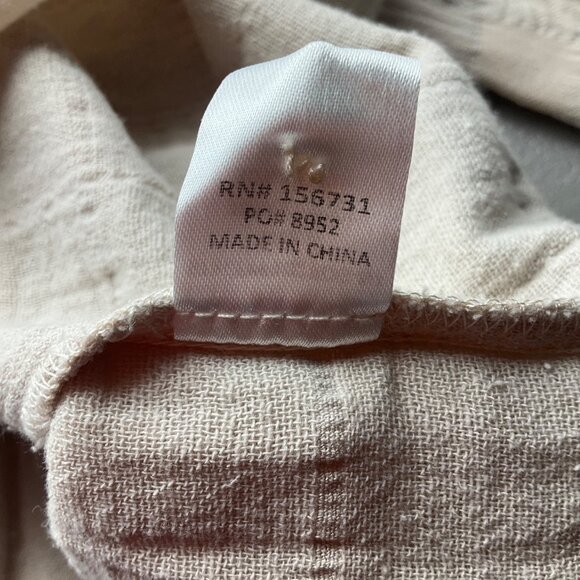 Neuflora Small Textured Plaid Tiered Maxi Dress Soft Beige Minimalist - Picture 11 of 12